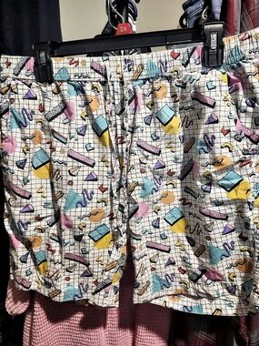 MASSIVE Men's Geometric Swim Trunks